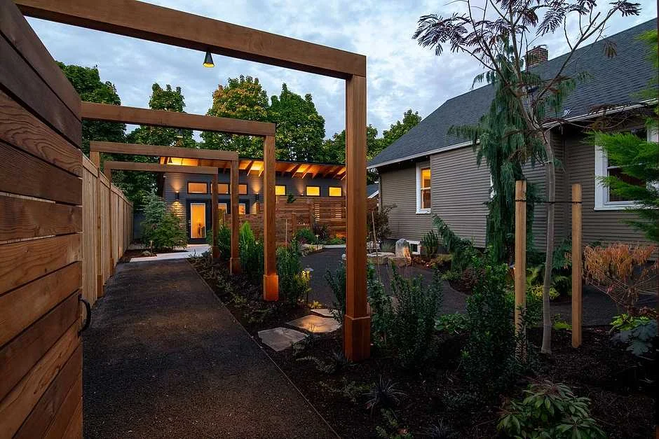 ADU Backyard Landscaping